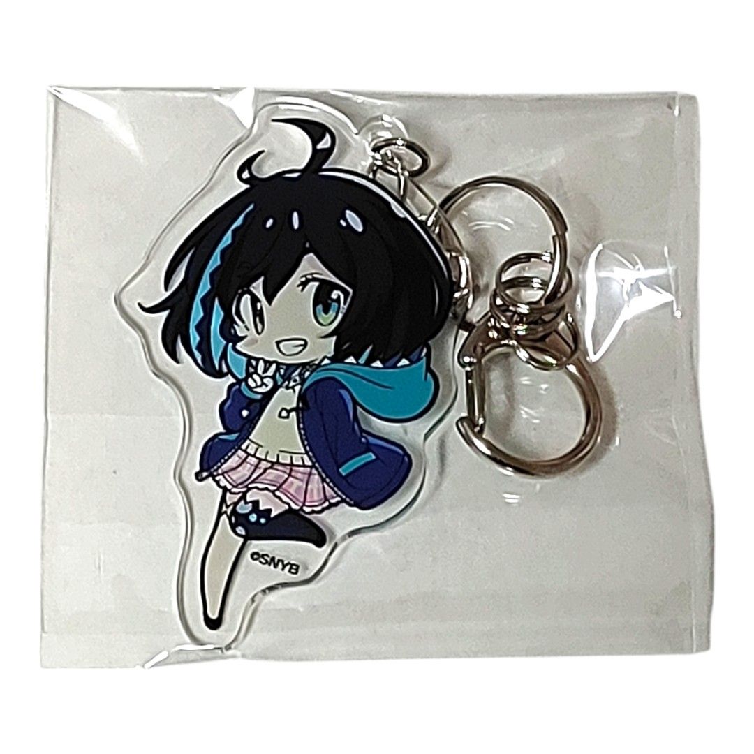【未開封品】飛鮫ナミ　ナギナミ　凪波　かぎっ娘　学園制服　アクリルキーホルダー