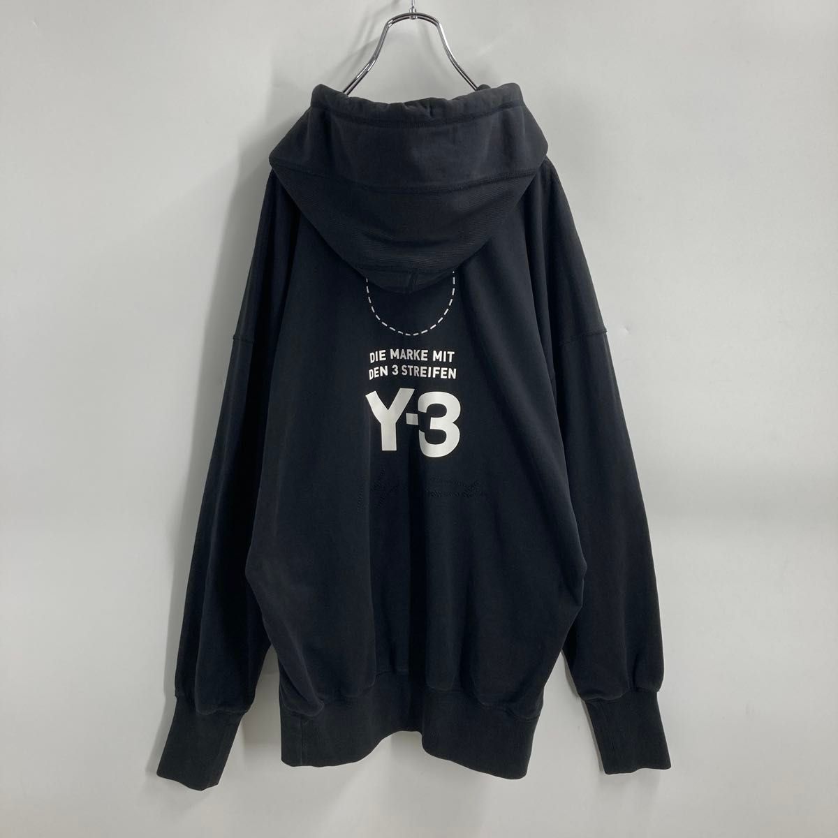 入手困難】Y-3 ワイスリー バックロゴ オーバーサイズ パーカー 入手困難】Y-3 ワイスリー バックロゴ オーバーサイズ パーカー