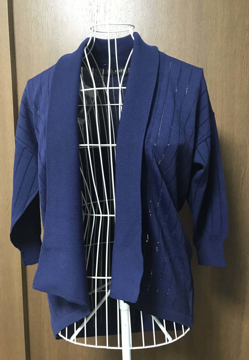 Paypayフリマ 即決 新品 Rei Risee カーディガン Sサイズ ネイビー ニット 透かし編み 7分袖 レイリーゼ 羽織り レディース コストコ 紺 Paypayフリマ 即決 新品 Rei Risee カーディガン Sサイズ ネイビー ニット 透かし編み 7分袖 レイリーゼ 羽織り レディース コストコ 紺