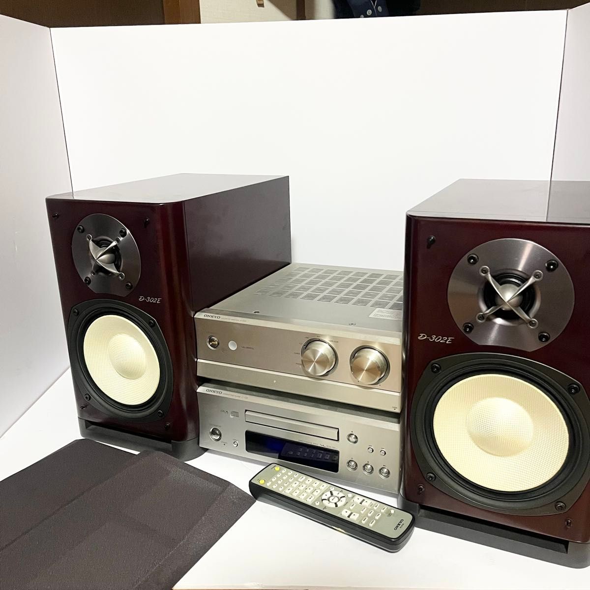 ONKYO INTEC 一式セット プリメインアンプ A-933 CDプレーヤー C ONKYO INTEC 一式セット プリメインアンプ A-933 CDプレーヤー C