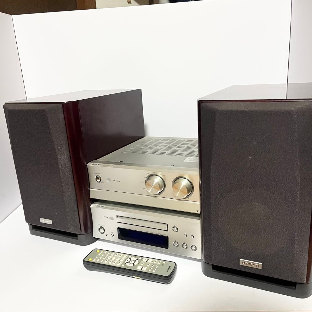 ONKYO INTEC 一式セット プリメインアンプ A-933 CDプレーヤー C ONKYO INTEC 一式セット プリメインアンプ A-933 CDプレーヤー C