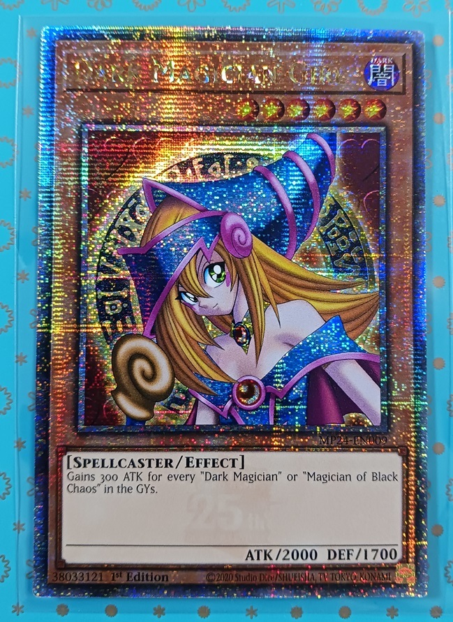 遊戯王 英語版 1st MP24 ブラック・マジシャン・ガール 25thシク 遊戯王 英語版 1st MP24 ブラック・マジシャン・ガール 25thシク