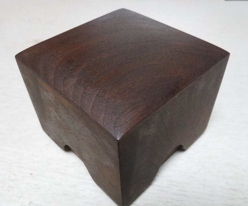 ▲▽ウォールナット無垢　NO2 將棋　駒箱△▼
