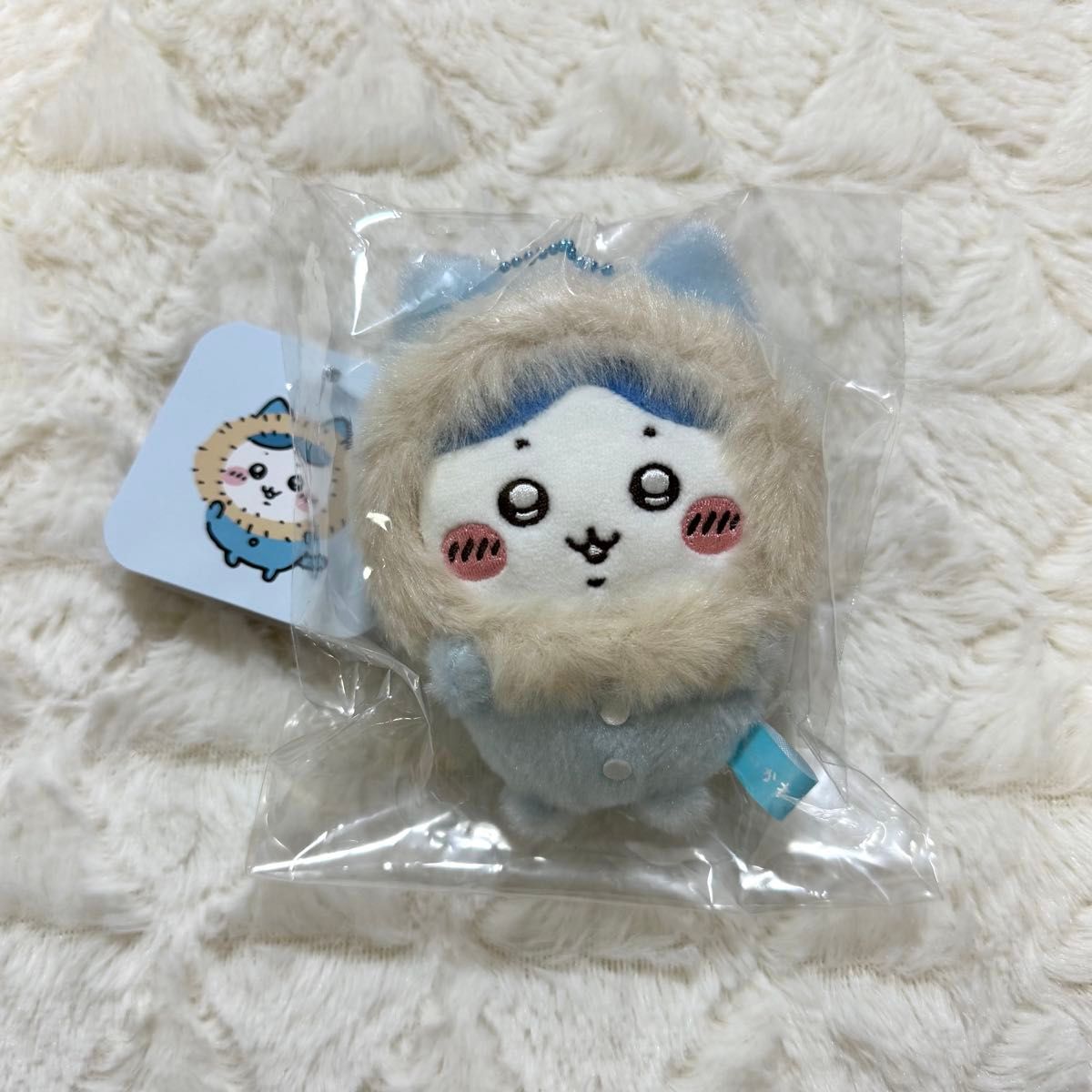 ちいかわ フッサフッサなパジャママスコット(ハチワレ)新品未 ちいかわ フッサフッサなパジャママスコット(ハチワレ)新品未