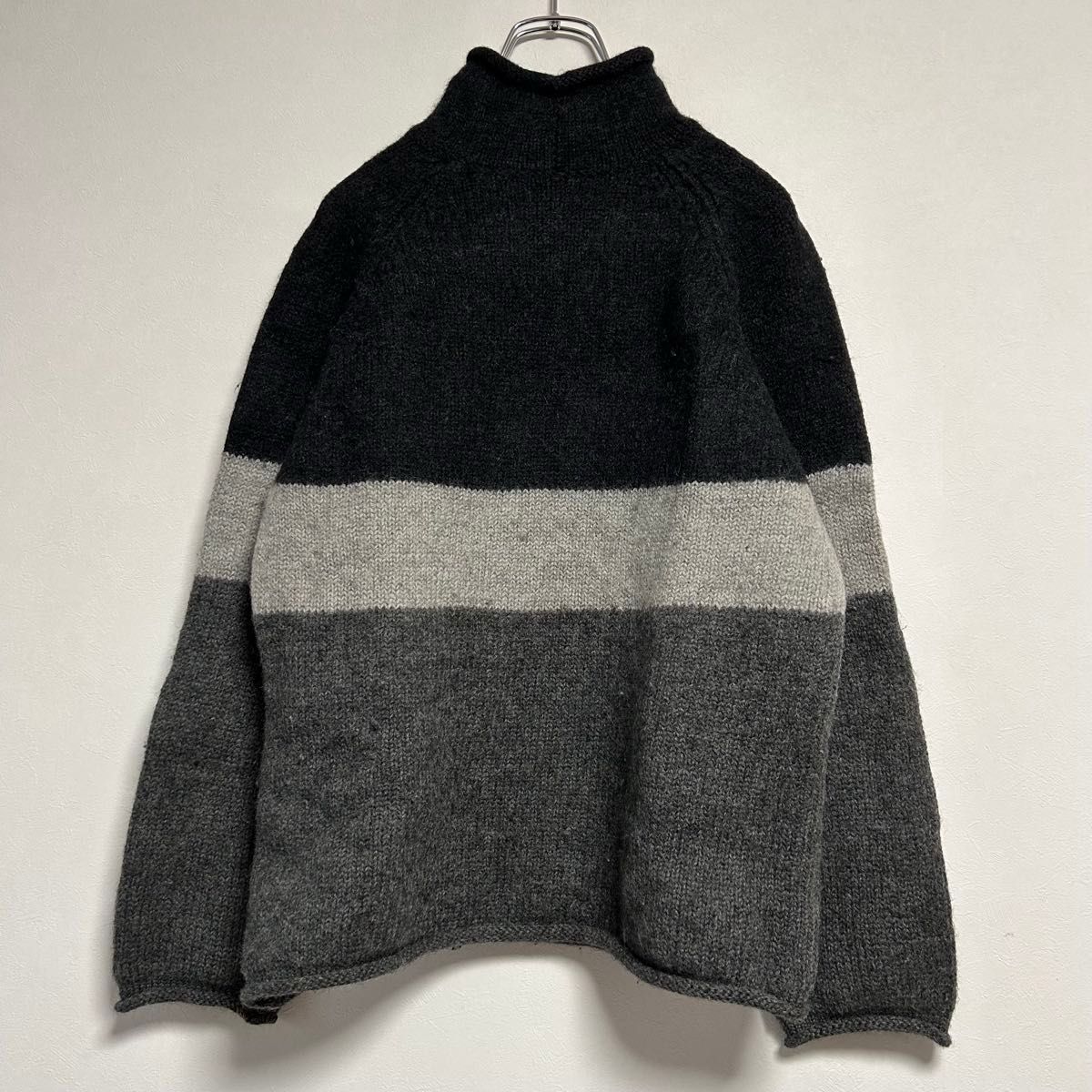 古着 90s OLD J crew 名作 ウール ロールネック セーター ニット 古着 90s OLD J crew 名作 ウール ロールネック セーター ニット