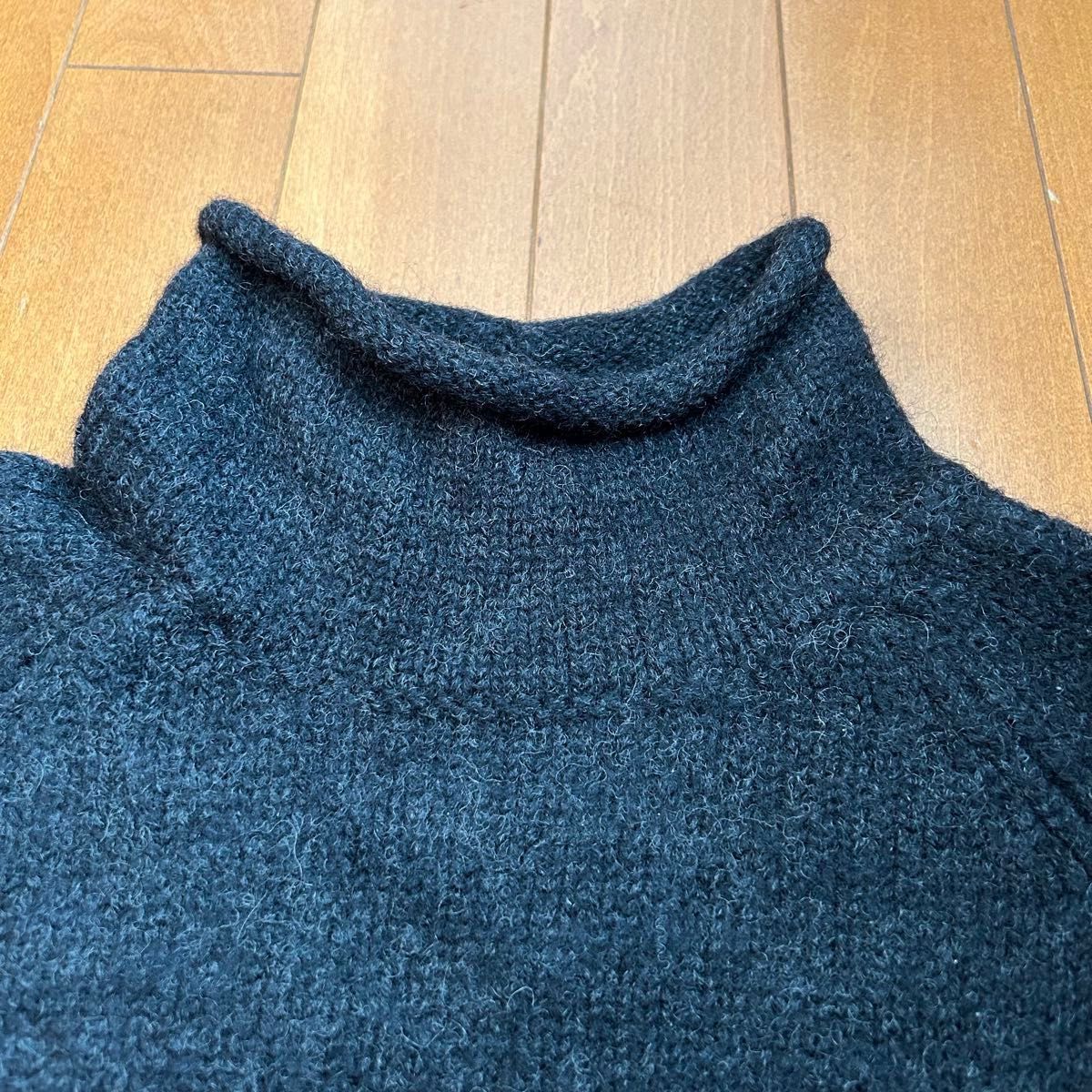 古着 90s OLD J crew 名作 ウール ロールネック セーター ニット 古着 90s OLD J crew 名作 ウール ロールネック セーター ニット