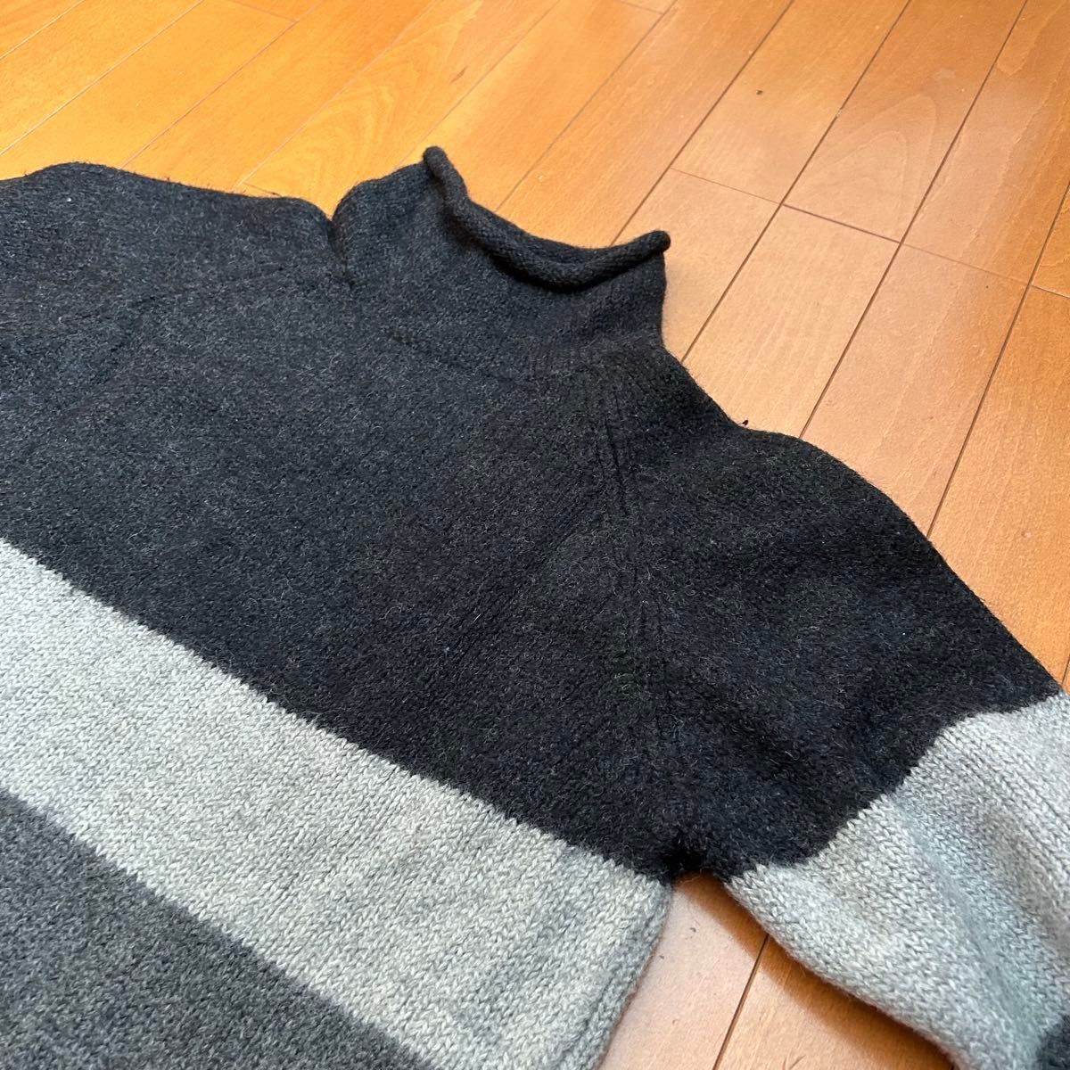 古着 90s OLD J crew 名作 ウール ロールネック セーター ニット 古着 90s OLD J crew 名作 ウール ロールネック セーター ニット