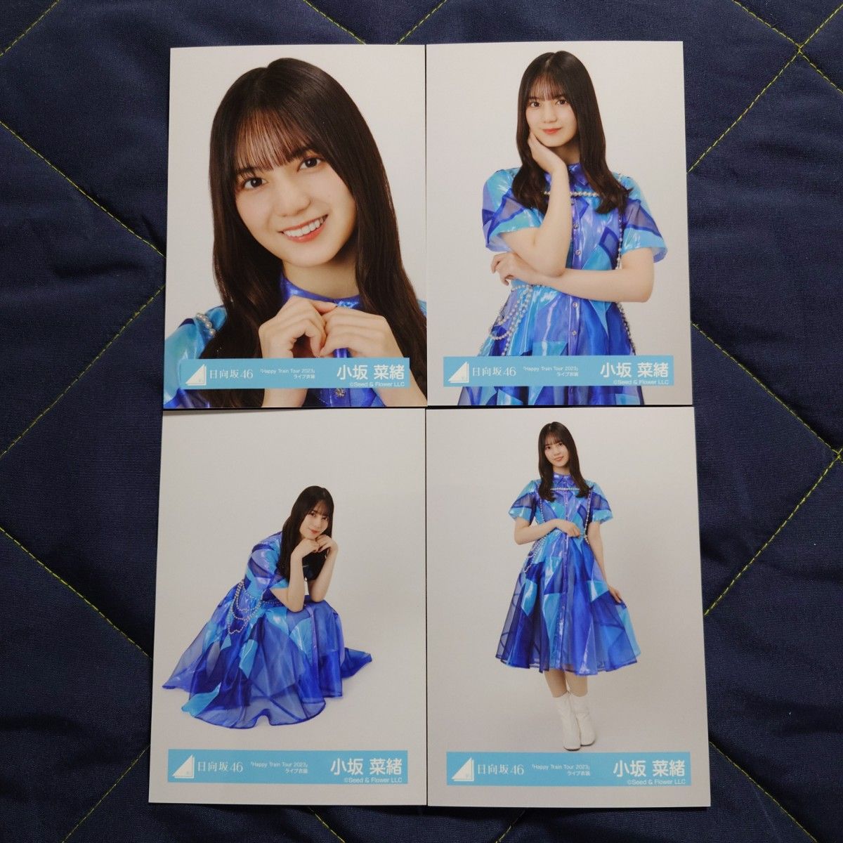 【人気急上昇】 日向坂46 小坂菜緒「Happy Train Tour2023」ライブ衣装 日向坂46 アイドル