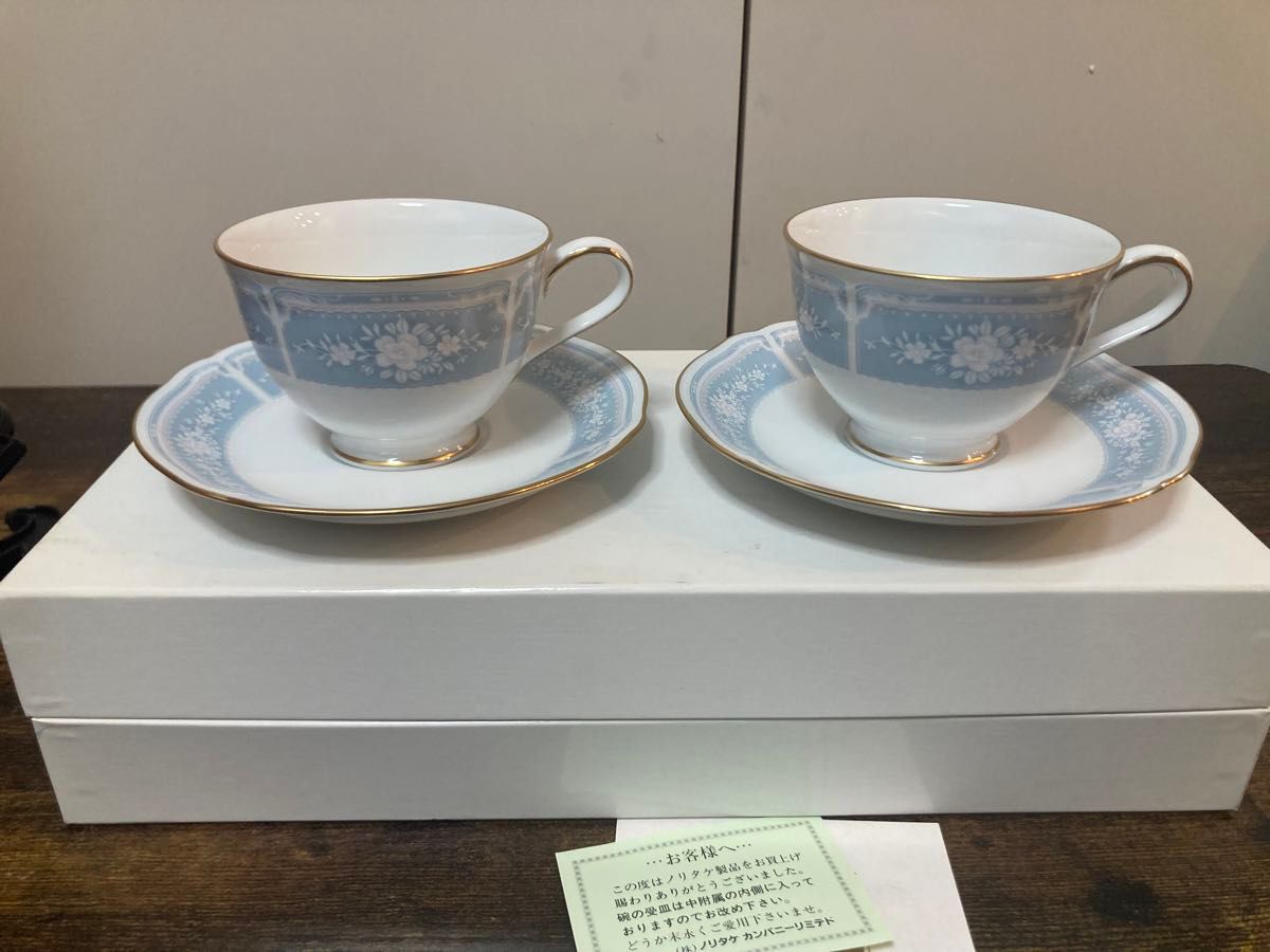 Noritake ノリタケ カップ ソーサー 金彩 ティーカップ ペア Noritake ノリタケ カップ ソーサー 金彩 ティーカップ ペア