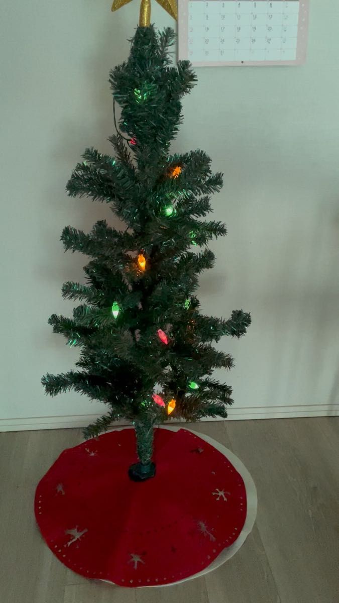 クリスマスツリー 高さ:130CM、直径:60CM