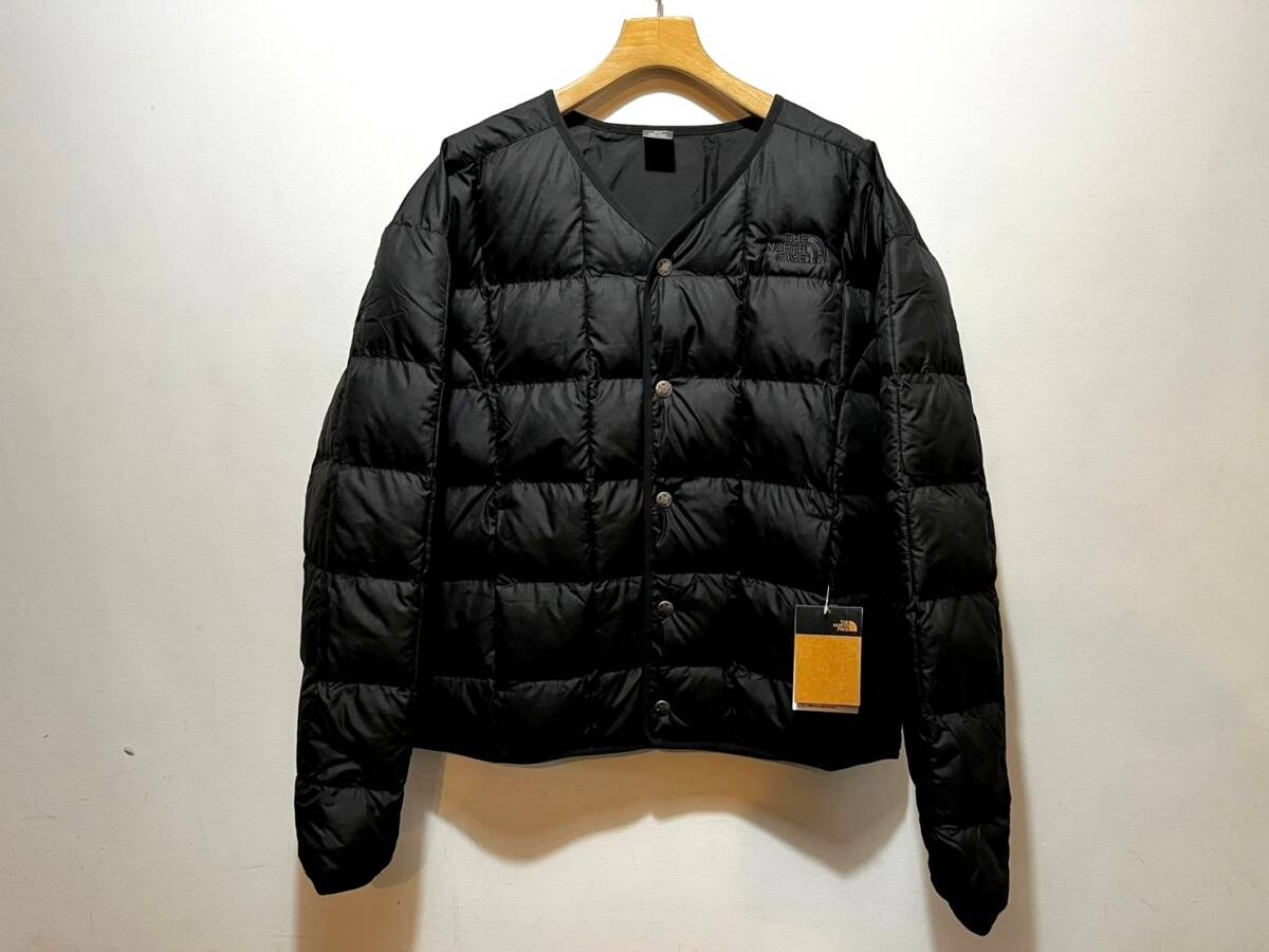 即決 新品 正規品 USA限定 The North Face ノースフェイス US-XL リバーシブル ダウンジャケット 黒色 ダウンに変わる洗える高性能中綿