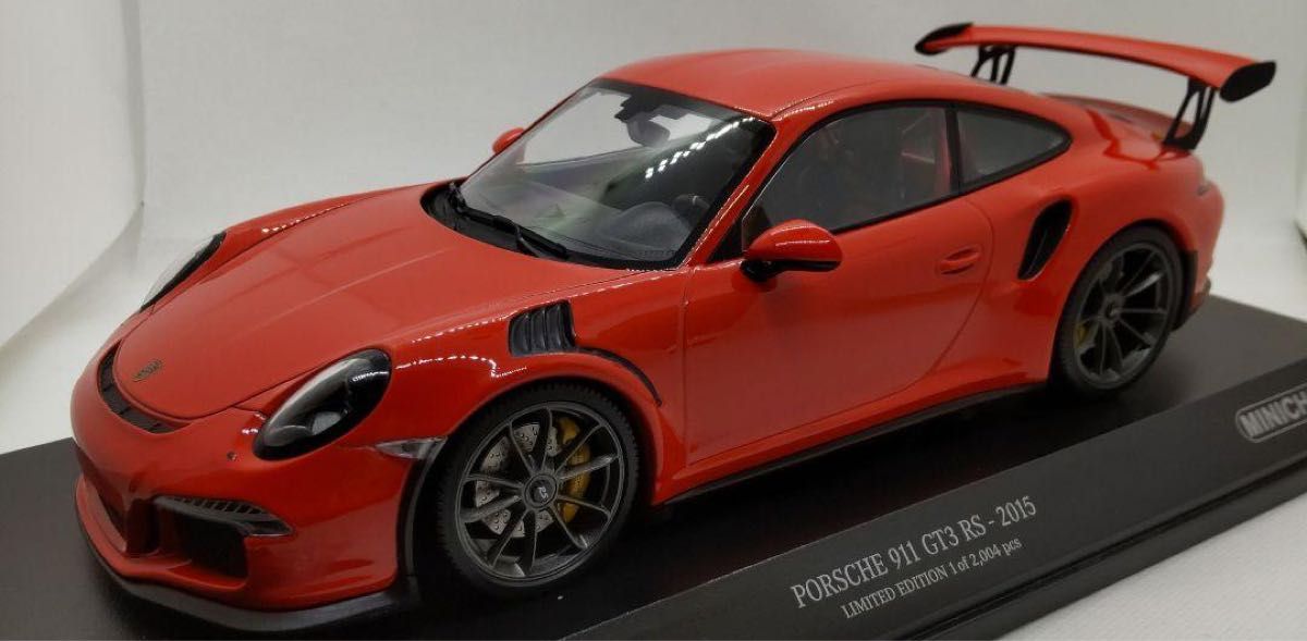 MINICHAMPS PORSCHE 911 GT3 RS - 2015 1/18 ミニチャンプス MINICHAMPS PORSCHE 911 GT3 RS - 2015 1/18 ミニチャンプス