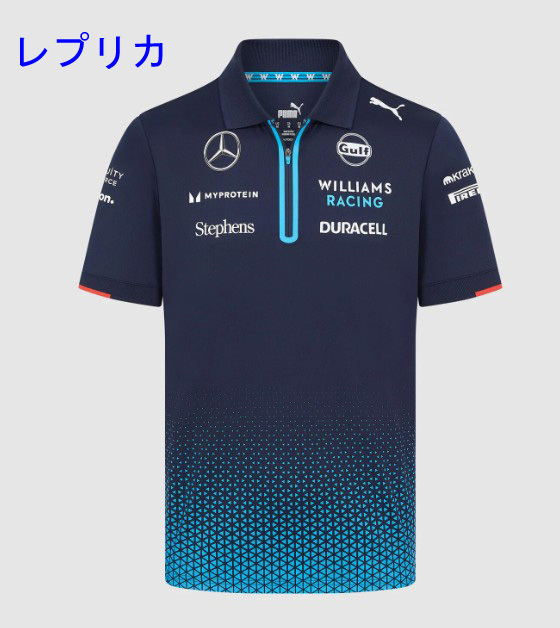 ウィリアムズ 2024 支給品 ポロシャツ XL 非売品 未使用 ウィリアムズ 2024 支給品 ポロシャツ XL 非売品 未使用
