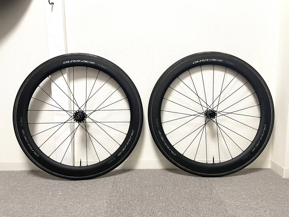 SHIMANO DURA-ACE WH-R9270-C50-TU Disc シマノ デュラエース C50 チューブラー カーボンホイールセット 12s 送料込み ホイールバッグ付き