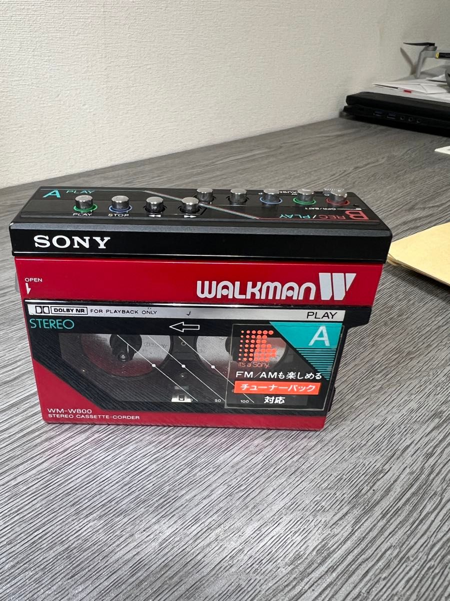 SONY WALKMAN WM-W800ソニー ウォークマン ダブルカセット SONY WALKMAN WM-W800ソニー ウォークマン ダブルカセット