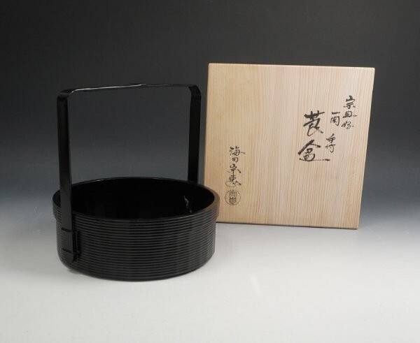 【限定品】 宗旦好 作 海田宗恵 - Yahoo!オークション 一閑手付莨盆 共 共布 盆