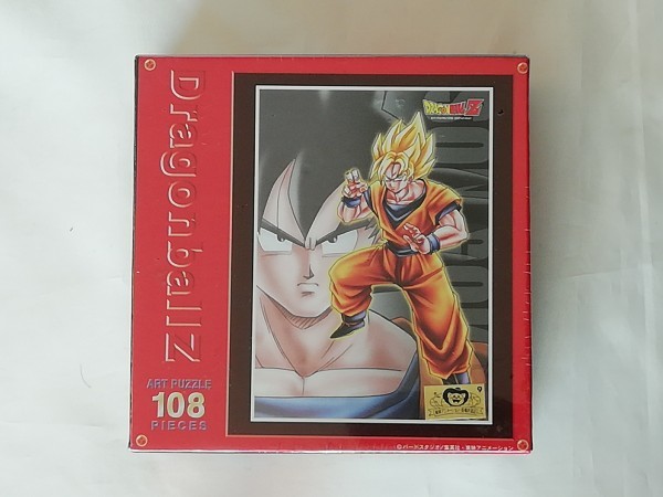 [レア]ドラゴンボールZ 孫悟空☆天田印刷加工 アートボックス 108ピース 18.2×25.7cm☆Dragon Ball Z～Son Goku[未開封・中古美品]_画像1