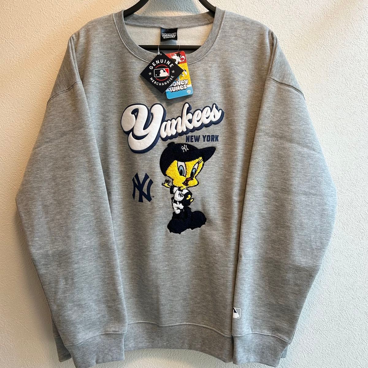 希少【XL】「Looney Tunes」×「MLB」コラボ ヤンキース 希少【XL】「Looney Tunes」×「MLB」コラボ ヤンキース