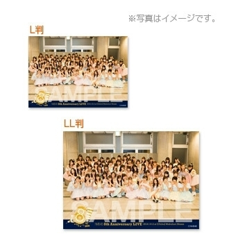 NMB48 8th Anniversary LIVEコンサート　記念生写真　２L+L判＋台紙セット　［CHIBA　Ver.］_画像2