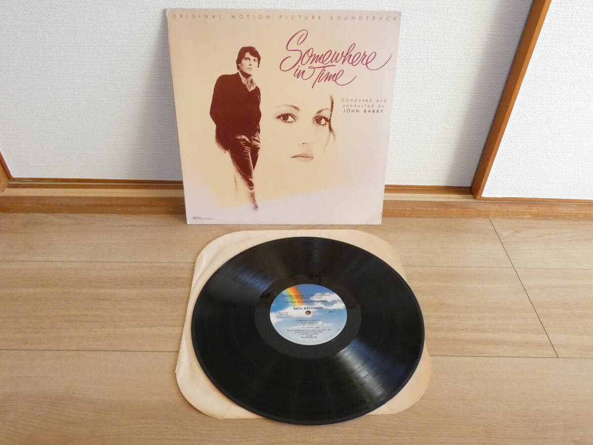 8560◆LPレコード◆John Barry Somewhere In Time　ある日どこかで サントラ
