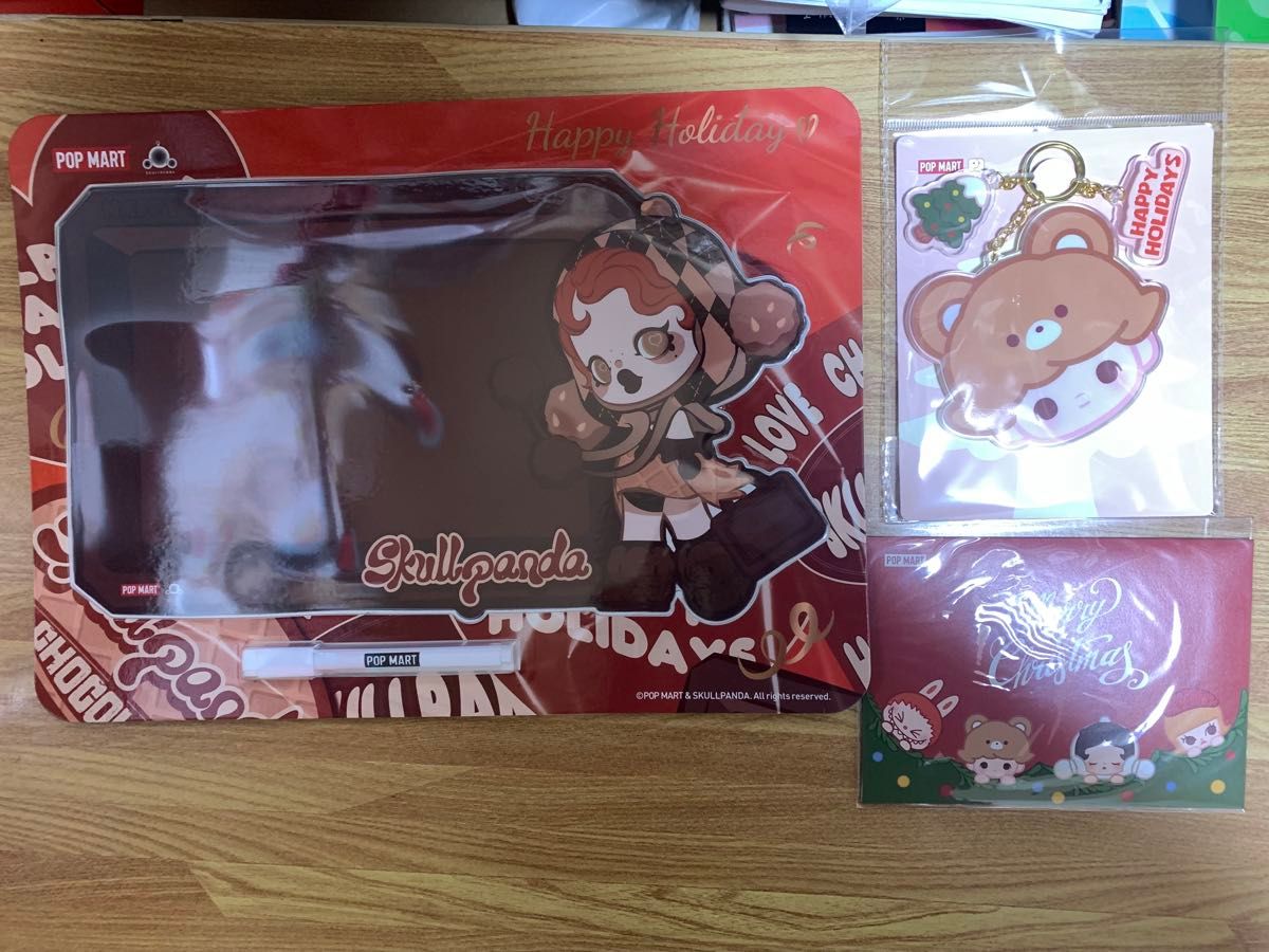 スカルパンダ-クリスマス限定フィギュア,雪モデル,欲しいものを教えてください,シリーズ,かわいいおもちゃ,ギフト,在庫あり - AliExpress