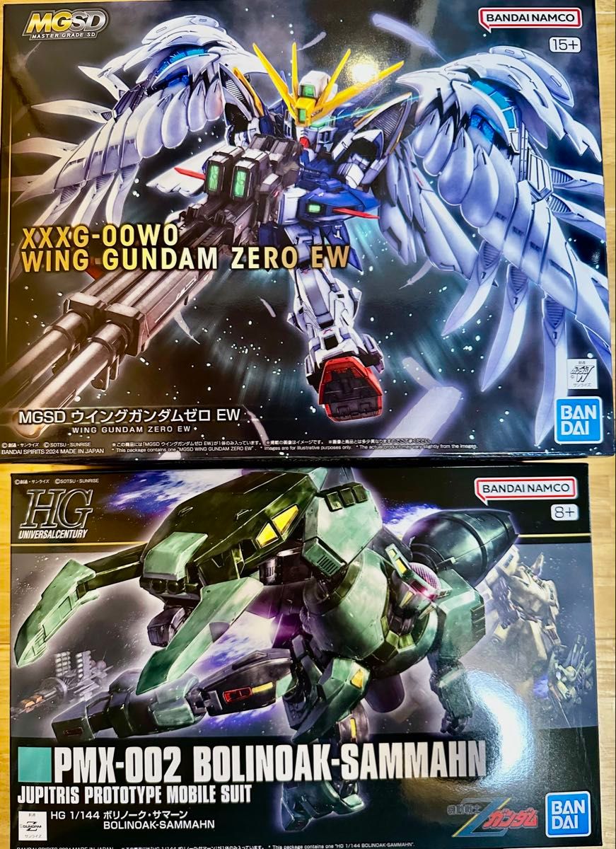 MGSD ウイングガンダムゼロ EW & MGSD ウイングガンダムゼロ EW MGSD ウイングガンダムゼロ EW & MGSD ウイングガンダムゼロ EW