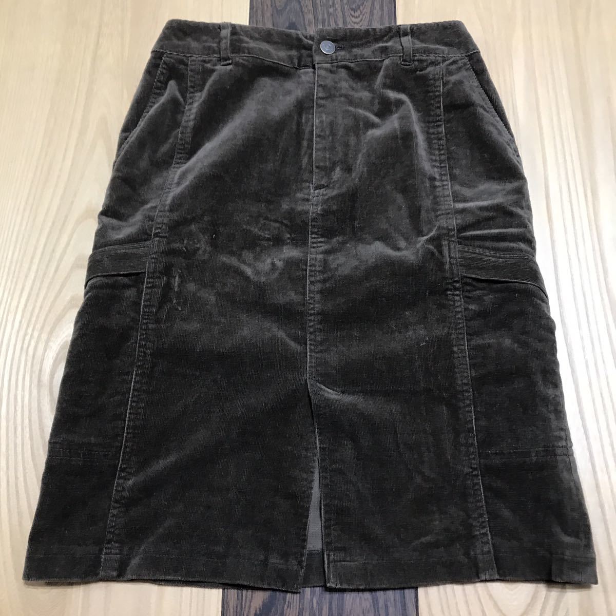 ELLE PLANET L planet corduroy skirt 