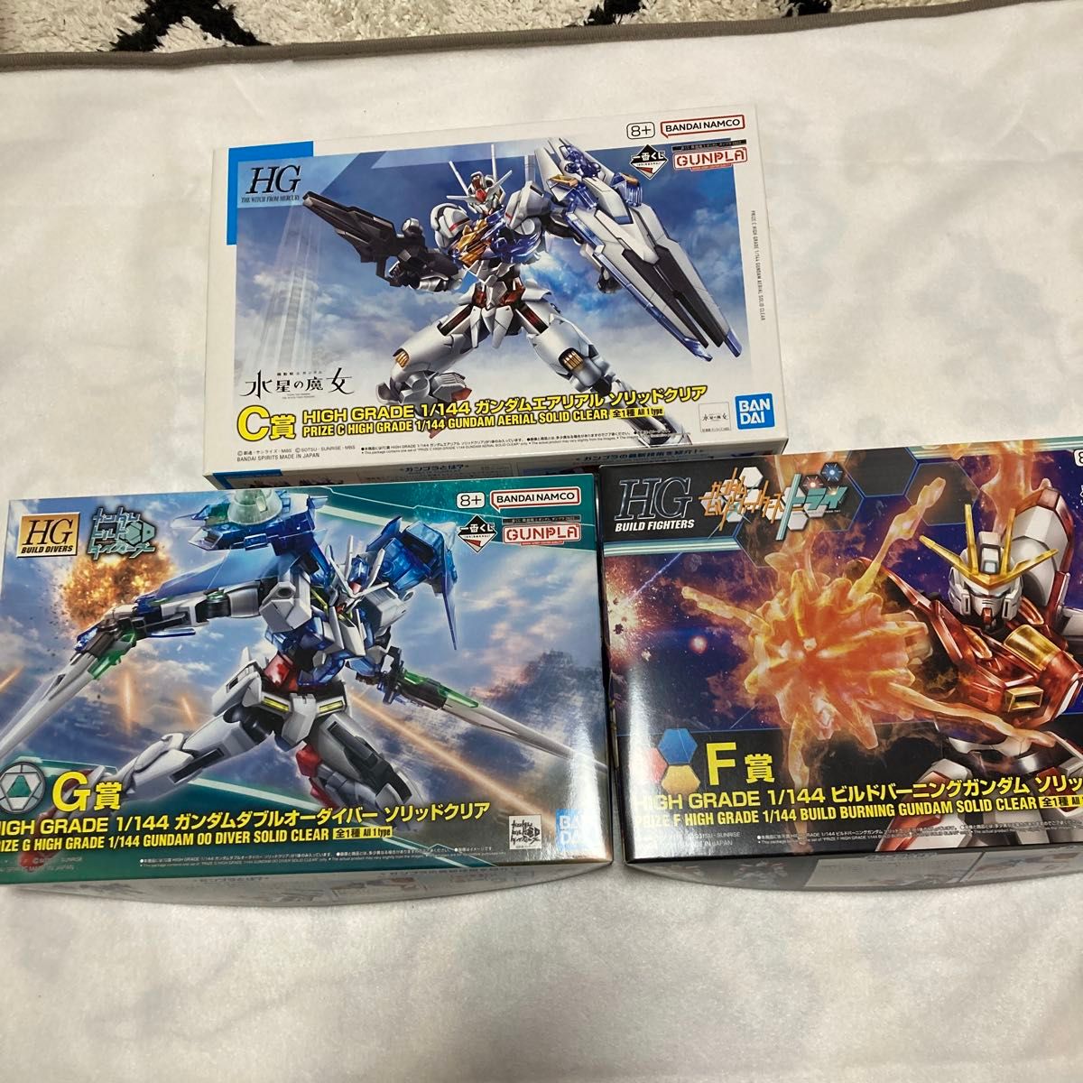 一番くじ 機動戦士ガンダム ガンプラMG A賞 B賞 HG C賞 F賞 G賞 一番くじ 機動戦士ガンダム ガンプラMG A賞 B賞 HG C賞 F賞 G賞