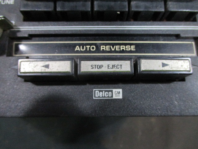 # Chevrolet Camaro cassette deck used 16019610 1982 year chevrolet camaro DELCO RS Z28 IROC-Z car stereo audio tape deck #