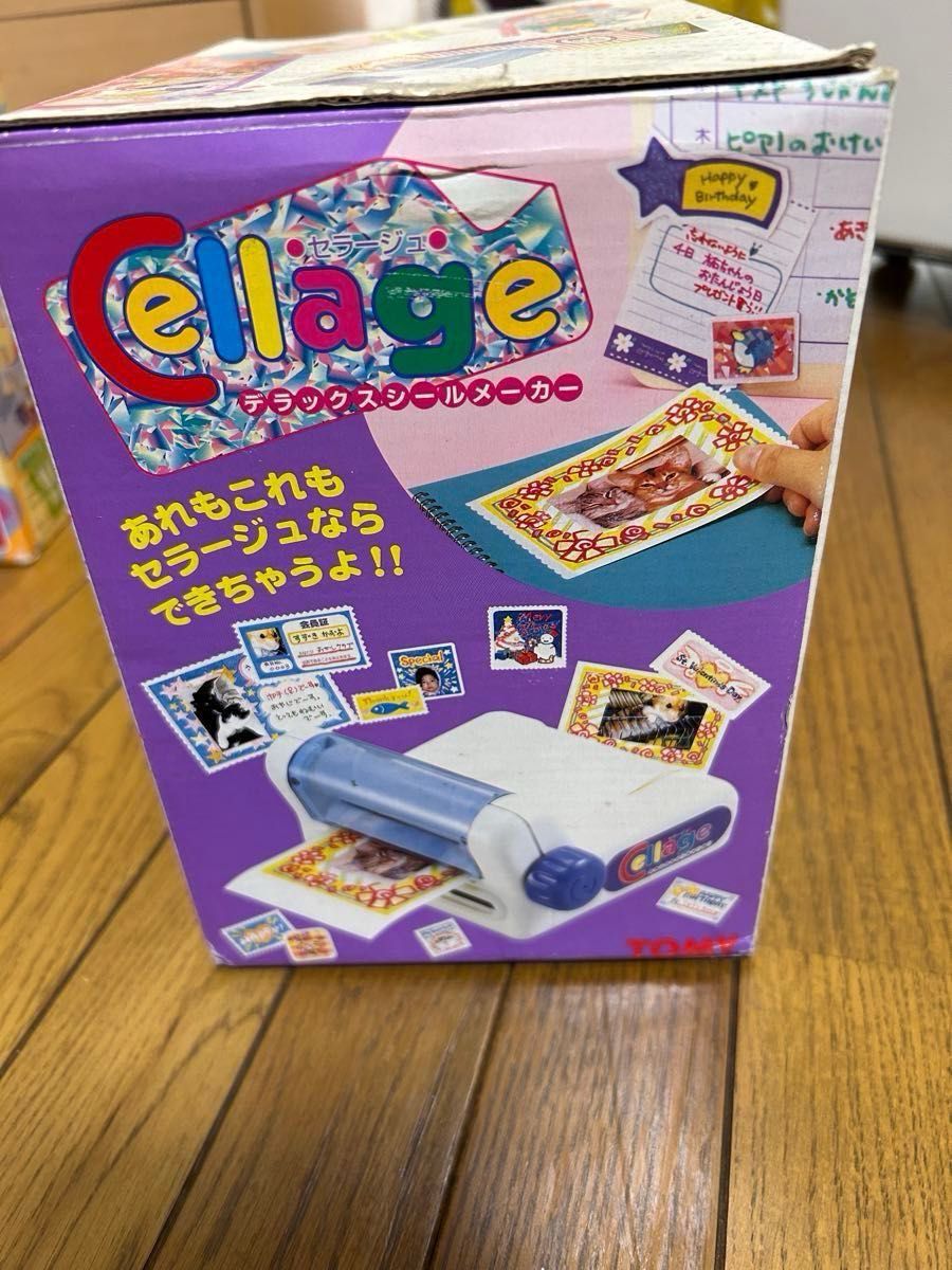 デラックスシールメーカー フォトセラージュ セラージュ シールメーカー TOMY|Yahoo!フリマ(旧PayPayフリマ)