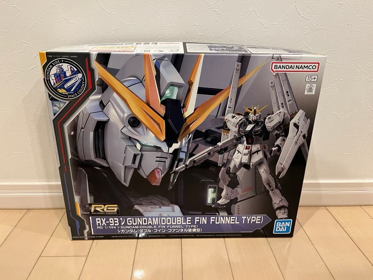 RG 1/144 νガンダム(ダブル・フィン・ファンネル装備型) & RG 1 RG 1/144 νガンダム(ダブル・フィン・ファンネル装備型) & RG 1