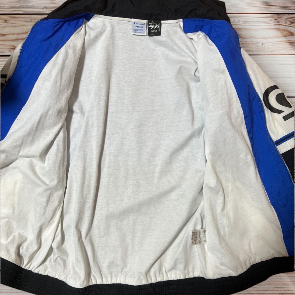 Stussy × Champion ナイロンジャケット|Yahoo!フリマ(旧PayPay Stussy × Champion ナイロンジャケット|Yahoo!フリマ(旧PayPay