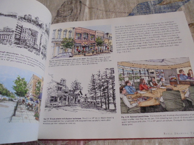  foreign book Drawing Shortcutsdo rowing Quick skill building .. street building shop garden Bill shop shop interior 