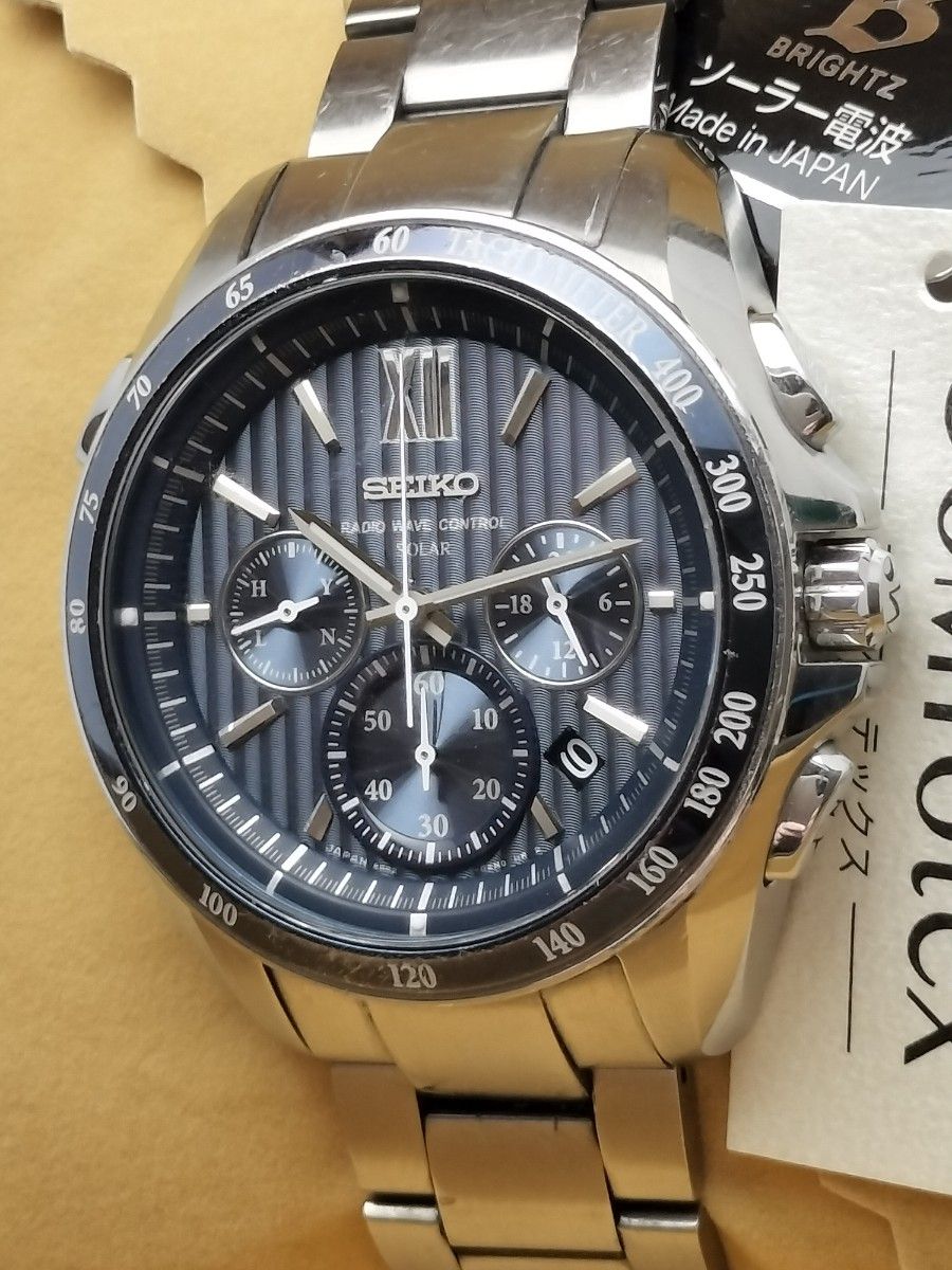 SEIKO 8B82 ソーラー電波クロノグラフ C-10 - 時計 SEIKO 8B82 ソーラー電波クロノグラフ C-10 - 時計