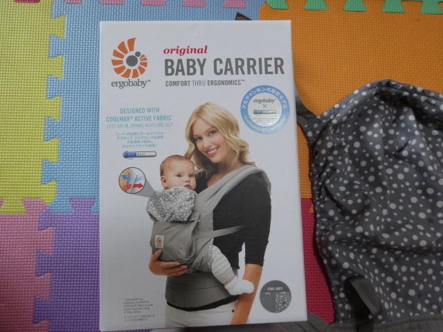 ergobaby エルゴ ベビー アカチャンホンポ限定品 抱っこひも クールマックス クールグレー _画像2