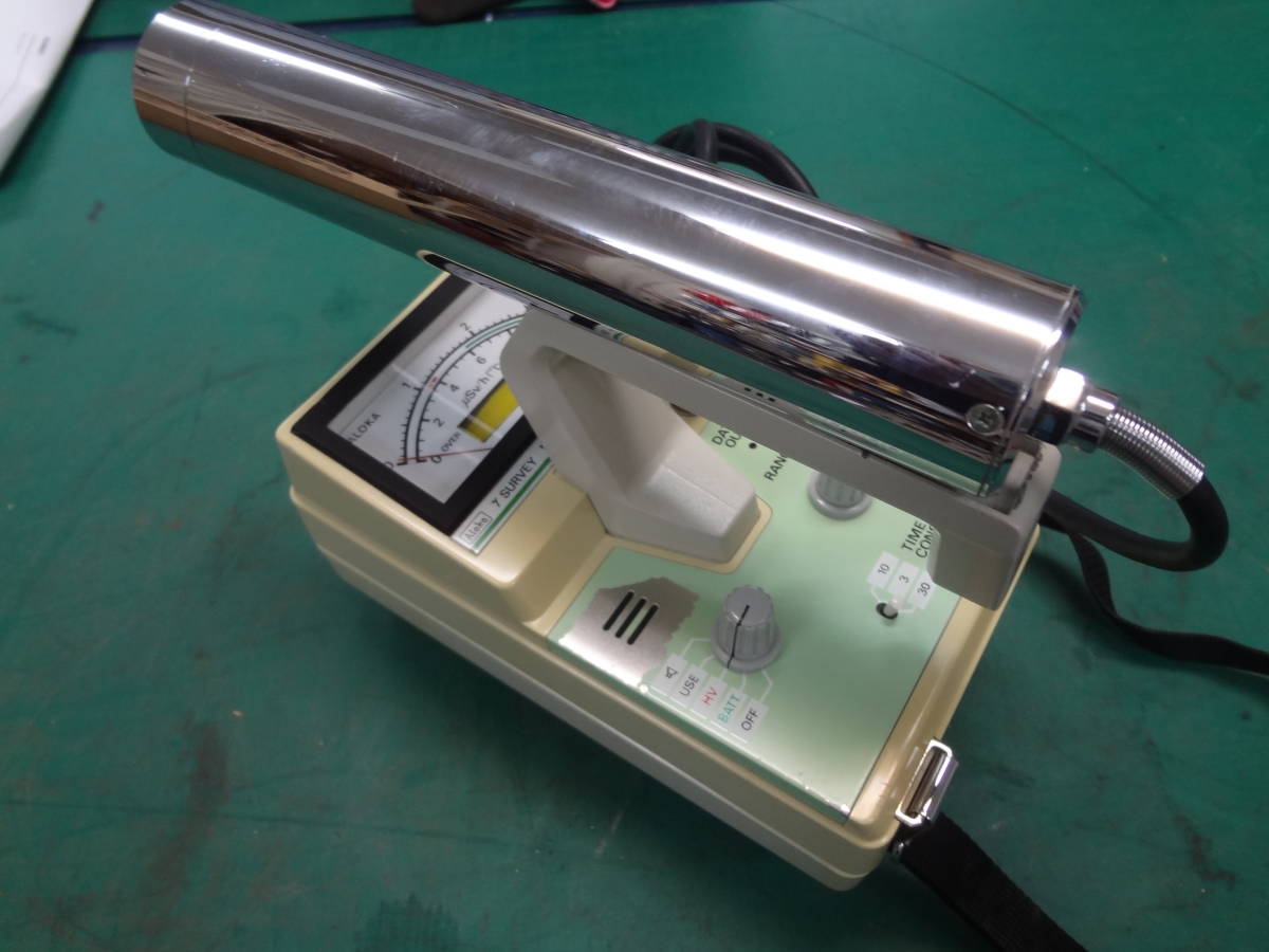 ○ALOKA アロカ TCS-161 放射線測定器 SURVEY METER 日立アロカ ○ALOKA アロカ TCS-161 放射線測定器 SURVEY METER 日立アロカ