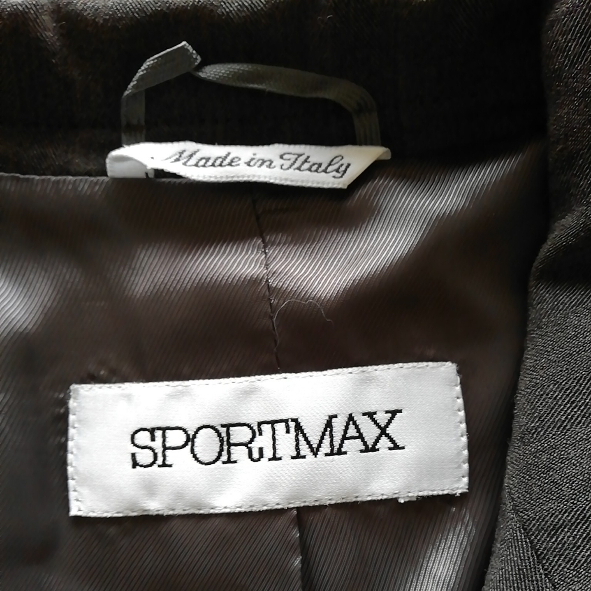 美品スポーツマックス、マックスマーラ、キャリアウーマンジャケット、サイズJI40,M～L。SPORTMAX,Max Mara_画像4