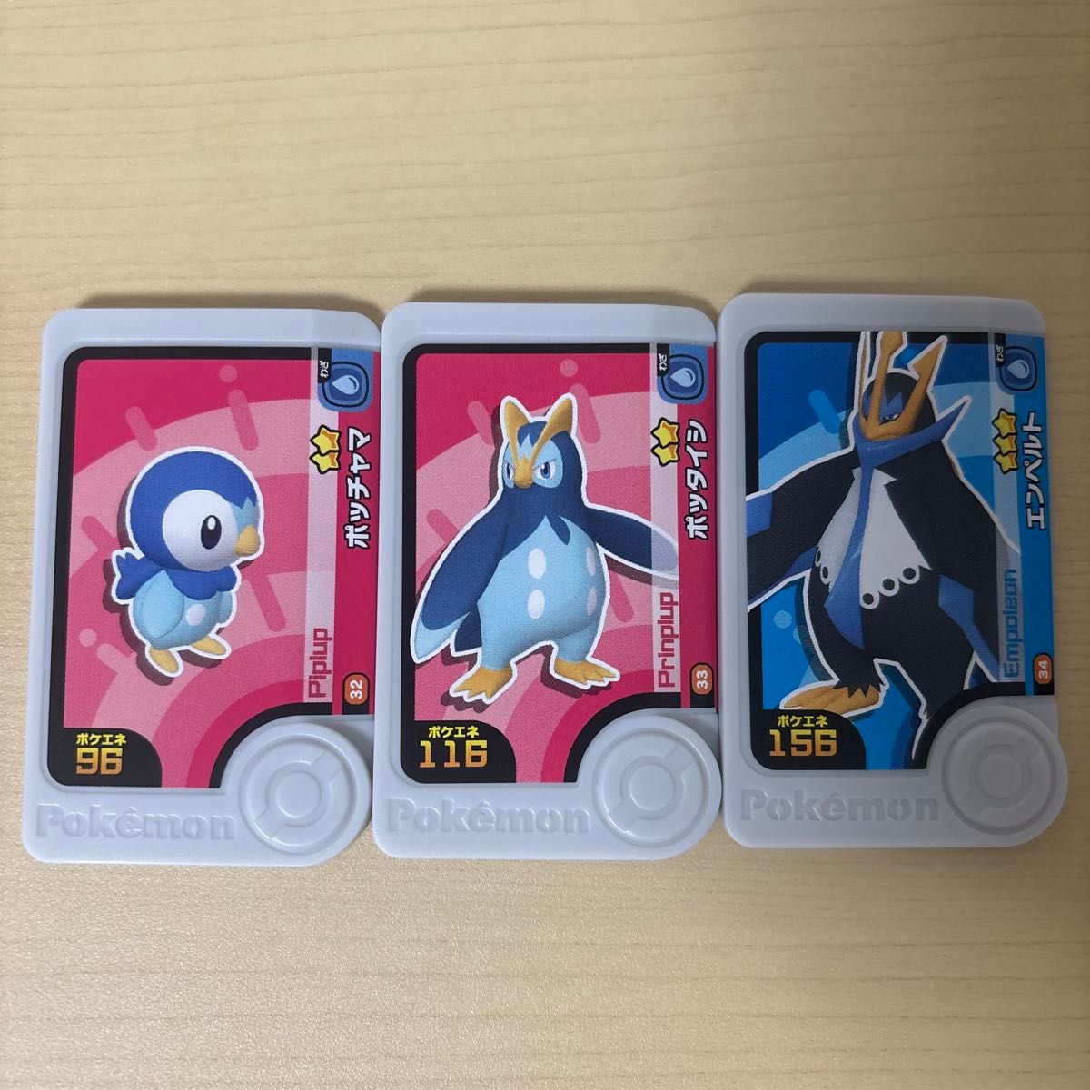 ポケモンフレンダ ポッチャマ ポッタイシ エンペルト 進化セット ポケモンフレンダ ポッチャマ ポッタイシ エンペルト 進化セット