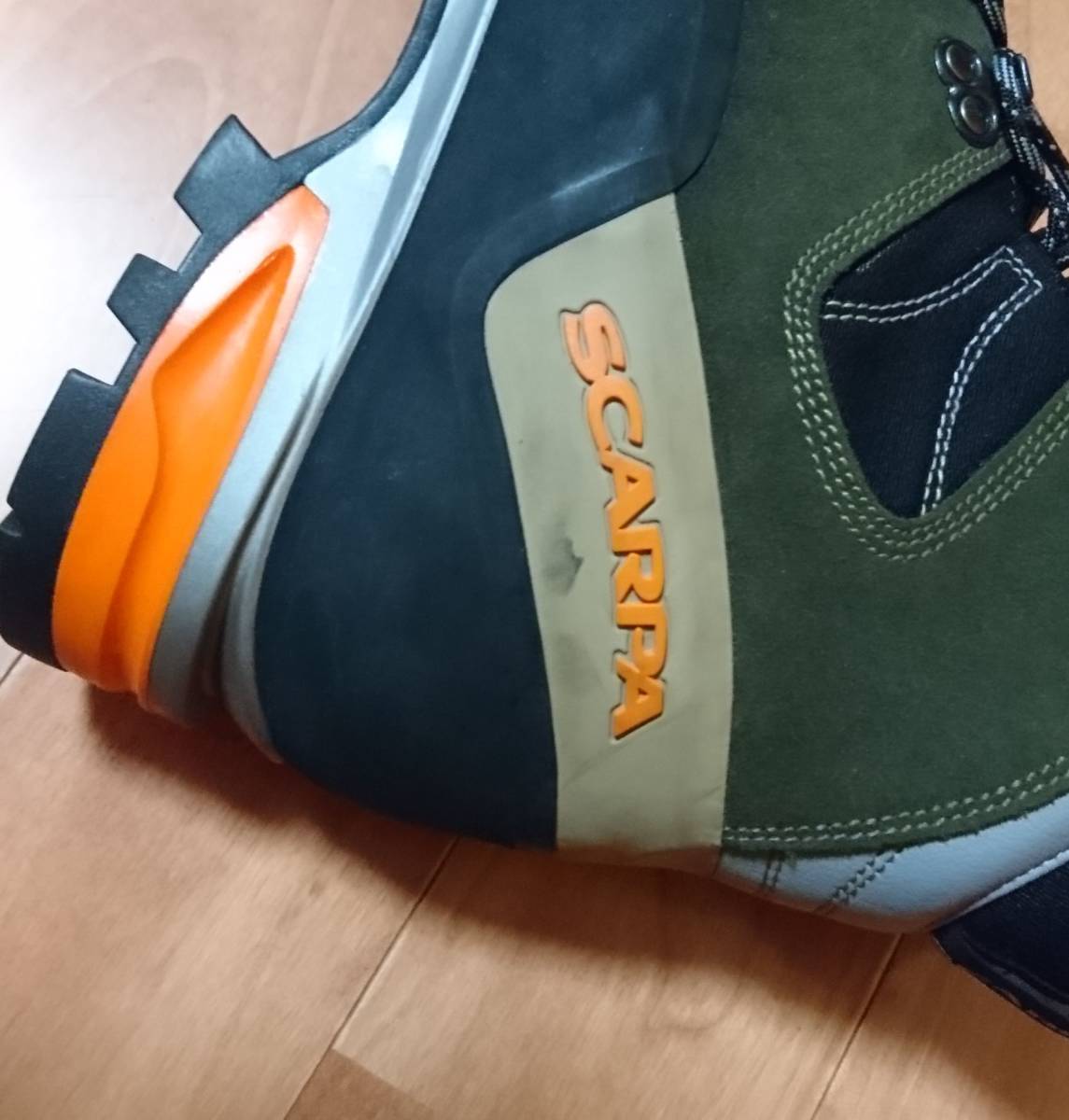 展示品汚れあり 26.7(日本サイズ) 42.0（ヨーロッパサイズ） スカルパ scarpa grand dru GTX ゴアテックス GORE-TEX_画像8