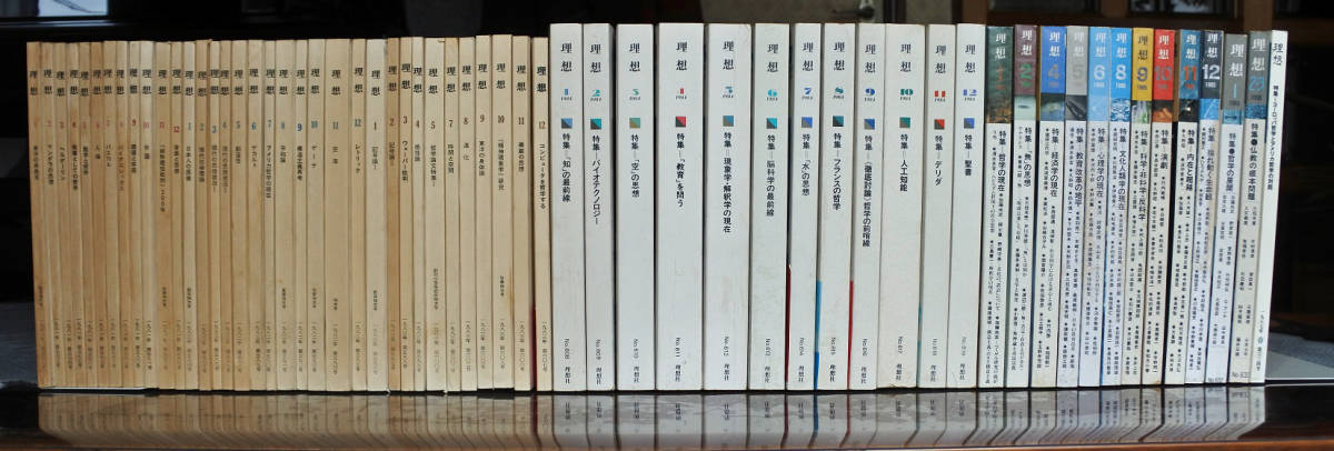 理想社の思想・哲学月刊誌『理想』のバックナンバー 理想社の思想・哲学月刊誌『理想』のバックナンバー