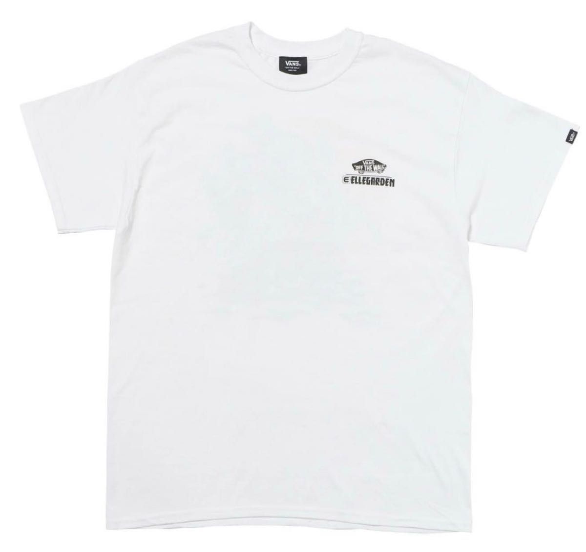 ELLEGARDEN X VANSコラボ Tシャツ ホワイト エルレガーデン L ELLEGARDEN X VANSコラボ Tシャツ ホワイト エルレガーデン L