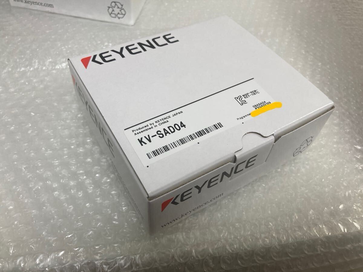 新品未開封2024年製KEYENCE キーエンスKV-SAD04正規品動作保証5 新品未開封2024年製KEYENCE キーエンスKV-SAD04正規品動作保証5