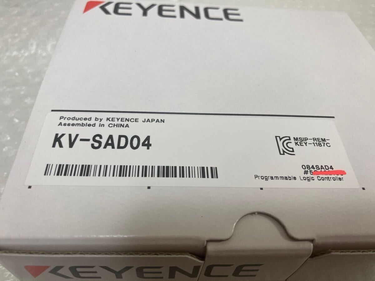 新品未開封2024年製KEYENCE キーエンスKV-SAD04正規品動作保証5 新品未開封2024年製KEYENCE キーエンスKV-SAD04正規品動作保証5