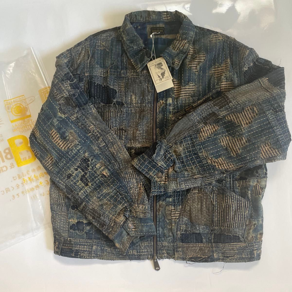kapital Maria Boro Zip Up Jacket Indigo size3|Yahoo!フリマ kapital Maria Boro Zip Up Jacket Indigo size3|Yahoo!フリマ