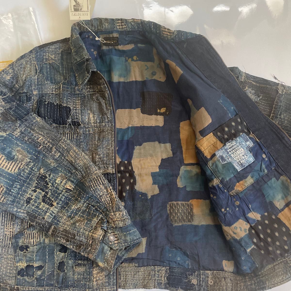 kapital Maria Boro Zip Up Jacket Indigo size3|Yahoo!フリマ kapital Maria Boro Zip Up Jacket Indigo size3|Yahoo!フリマ