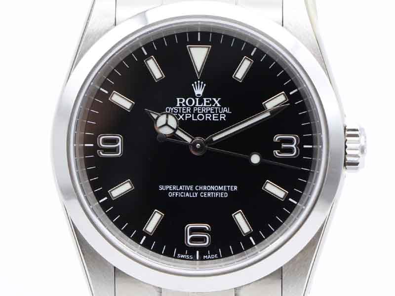 ロレックス ROLEX 】腕時計 114270 エクスプローラーⅠ 自動巻 SS F番