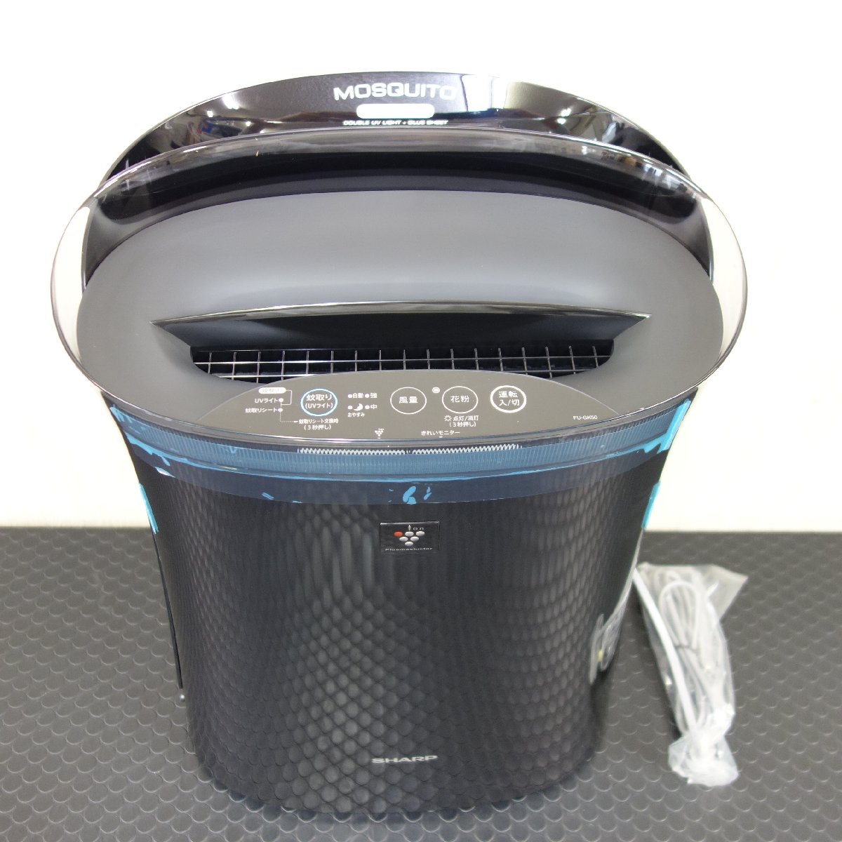新品 】 SHARP 空気清浄機 FU-GK50-B 蚊取機能付 プラズマ 新品 】 SHARP 空気清浄機 FU-GK50-B 蚊取機能付 プラズマ