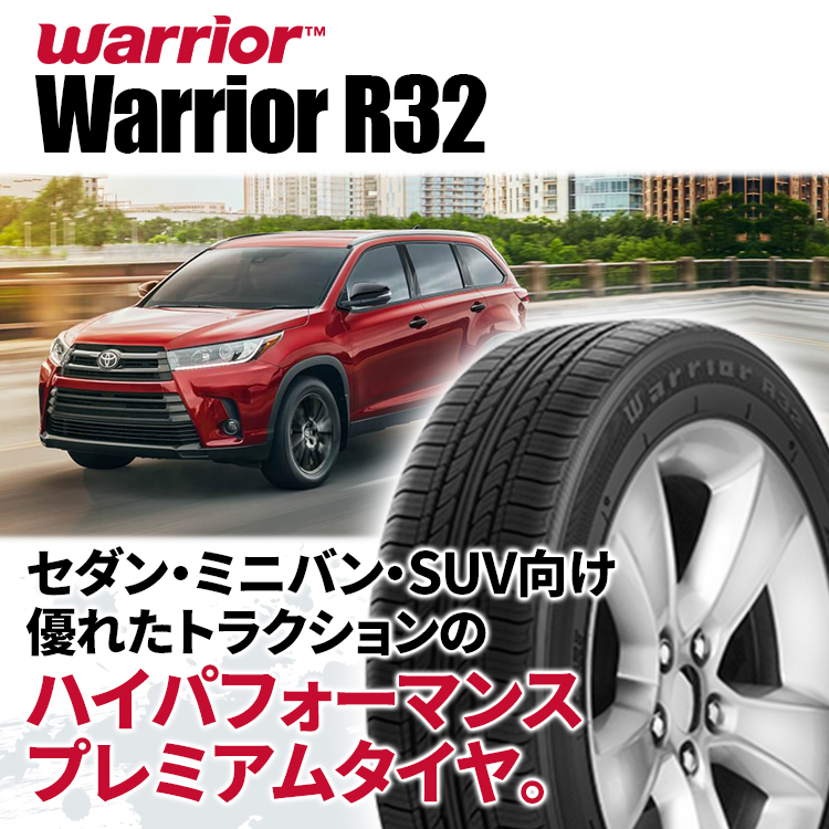 ◆送料無料215/55R17 94V2本のみ2021年式 Warrior R32 Warrior R32 | Warrior Tire
