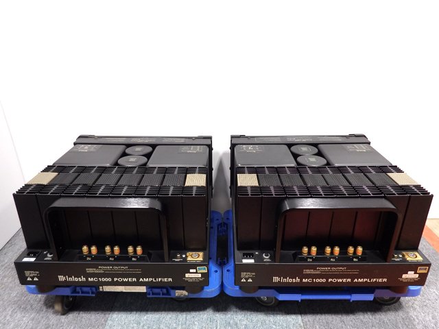 McIntosh マッキントッシュ MC1000 モノラルパワーアンプ ペア2台 McIntosh MC1000 モノラルパワーアンプ ペア | SwingAudio Shop