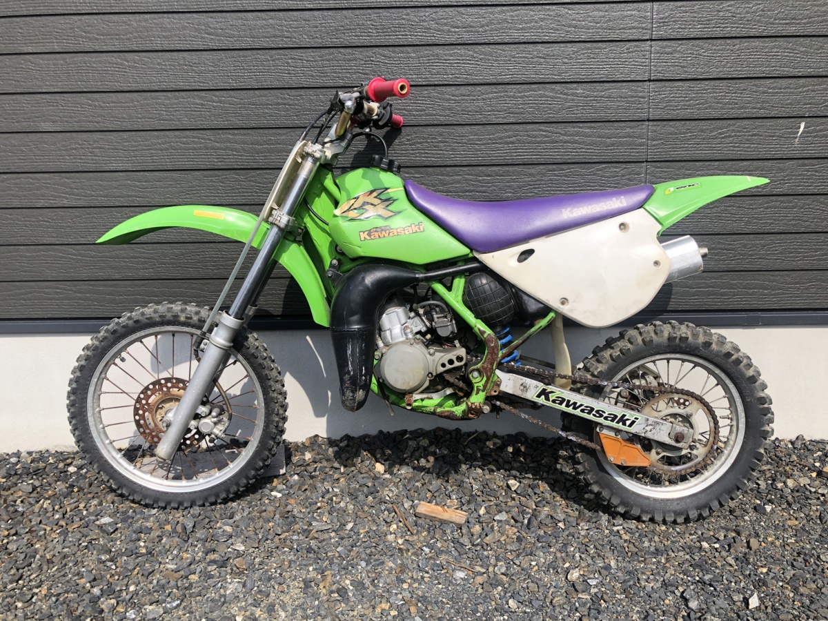 KX80 KX080S 実動 動画有り 快調 エンジン KX080SE-007*** R1
